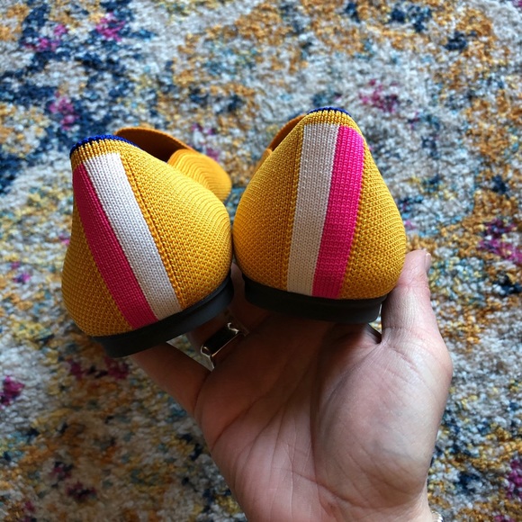 Rothy’s Loafers 8.5 NEW Lemon Drop - Picture 2 of 8